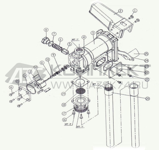 Комплект DYB-50