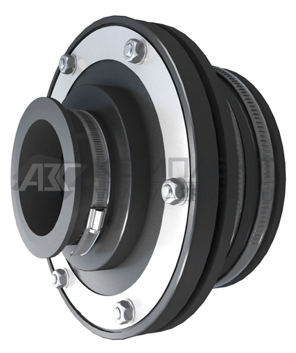 Муфта проходная (полиуретан) 3&rdquo;