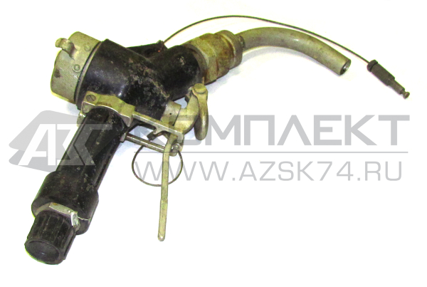 Пистолет масляный с тросом заземления