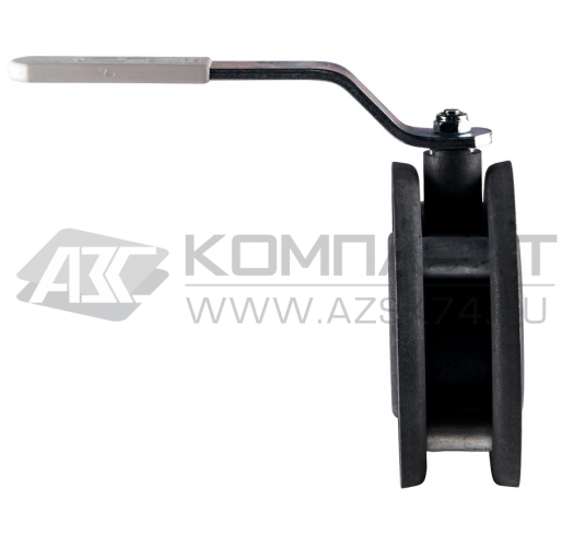 Кран шаровый стальной оцинкованный межфланцевый LD Стриж Ду 100