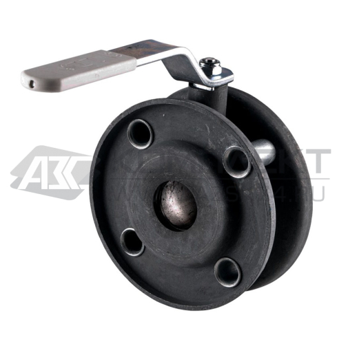 Кран шаровый стальной оцинкованный межфланцевый LD Стриж Ду 100