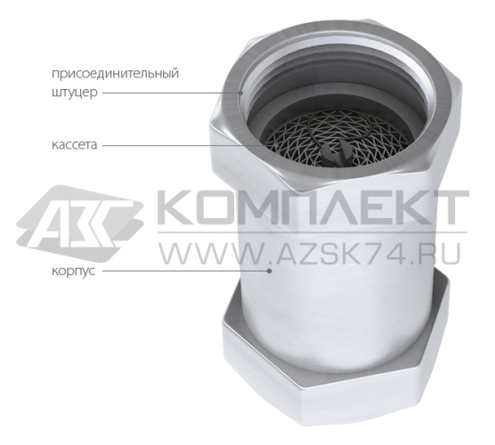 Огнепреградитель ОП-40 (резьбовой)