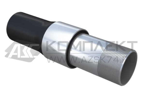 Переходник металл-пластик 1 ½&rdquo;. С резьбой