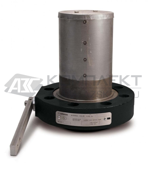 Клапан донный фланцевый Omeca (Cavagna) 3"