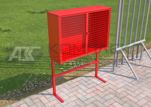 Пожарный щит, закрытый. Тип 1